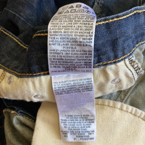 Levi's 569 Jeans Mens Size **40x28 Dark Blue Denim Y2K Baggy Loose Fit - Picture 7 of 16